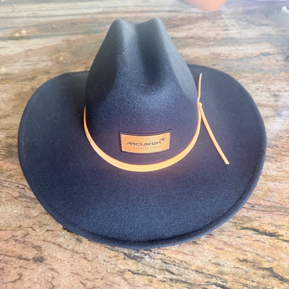 McLaren Formula One New Era Cowboy Hat, 2025 USGP at COTA Exclusive